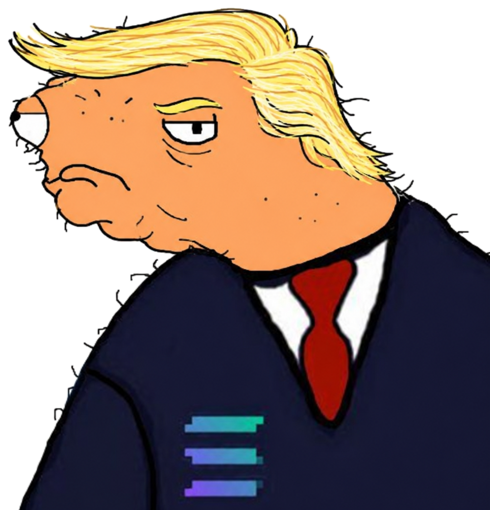 Hunter Trump — $HUNTRUMP mascot